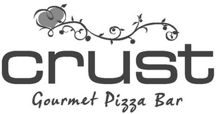 CRUST GOURMET PIZZA BAR logo