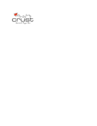 CRUST GOURMET PIZZA BAR logo