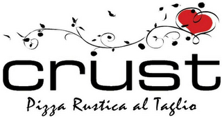 CRUST PIZZA RUSTICA AL TAGLIO logo
