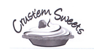 CRUST'EM SWEETS logo