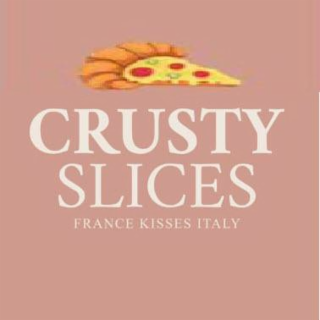 CRUSTY SLICES FRANCE KISSES ITALY logo