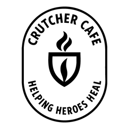CRUTCHER CAFE HELPING HEROES HEAL logo