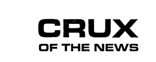 CRUX OF THE NEWS logo