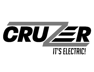 CRUZER IT'S ELECTRIC! logo