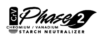 CRV PHASE 2 STARCH NEUTRALIZER CHROMIUM/VANADIUM logo