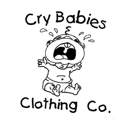 CRY BABIES CLOTHING CO. logo
