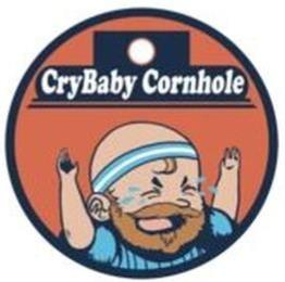 CRYBABY CORNHOLE · ESTABLISHED 2018 · logo