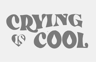 CRYING IS COOL logo