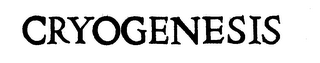 CRYOGENESIS logo