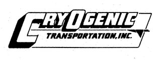 CRYOGENIC TRANSPORTATION, INC.