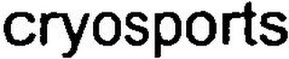 CRYOSPORTS logo
