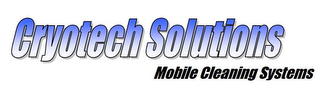 CRYOTECH SOLUTIONS MOBILE CLEANING SYSTEMS logo
