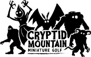 CRYPTID MOUNTAIN MINIATURE GOLF logo