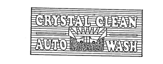 CRYSTAL CLEAN AUTO WASH logo