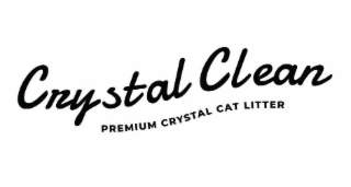 CRYSTAL CLEAN PREMIUM CRYSTAL CAT LITTER logo
