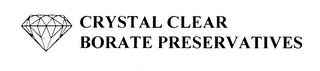 CRYSTAL CLEAR BORATE PRESERVATIVES logo