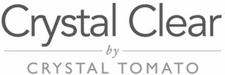 CRYSTAL CLEAR BY CRYSTAL TOMATO logo
