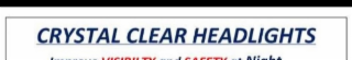 CRYSTAL CLEAR HEADLIGHTS logo
