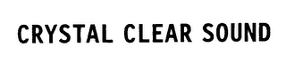CRYSTAL CLEAR SOUND logo