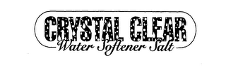 CRYSTAL CLEAR WATER SOFTENER SALT logo