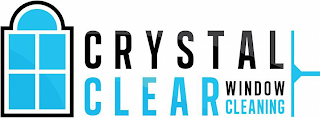 CRYSTAL CLEAR WINDOW CLEANING logo