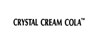 CRYSTAL CREAM COLA logo