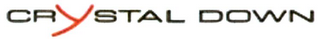 CRYSTAL DOWN logo