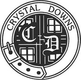 CRYSTAL DOWNS C D logo
