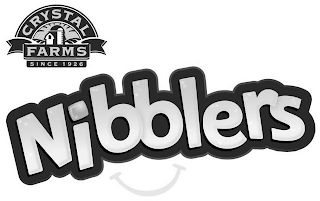 CRYSTAL FARMS SINCE 1926 NIBBLERS logo