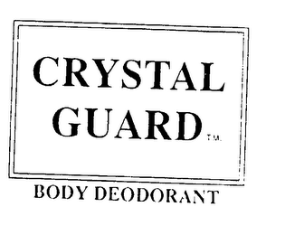 CRYSTAL GUARD BODY DEODORANT logo