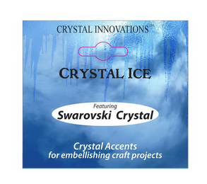 CRYSTAL ICE CRYSTAL INNOVATIONS FEATURING SWAROVSKI CRYSTAL CRYSTAL ACCENTS FOR EMBELLISHING CRAFT PROJECTS logo
