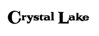 CRYSTAL LAKE logo