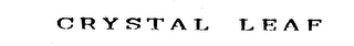 CRYSTAL LEAF logo