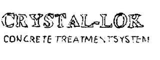 CRYSTAL-LOK CONCRETE TREATMENT SYSTEM logo