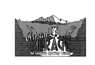 CRYSTAL MIRAGE MOUNTAIN SPRING WATER logo