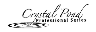 CRYSTAL POND PROFESSIONAL SERIES logo