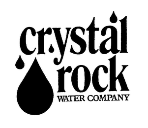 CRYSTAL ROCK WATER COMPANY logo
