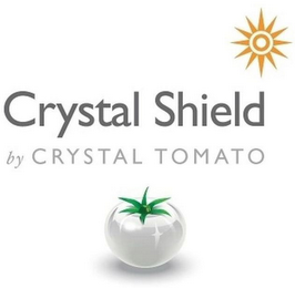 CRYSTAL SHIELD BY CRYSTAL TOMATO logo
