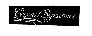 CRYSTAL SIGNATURES logo