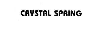 CRYSTAL SPRING logo