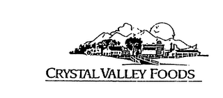 CRYSTAL VALLEY FOODS logo