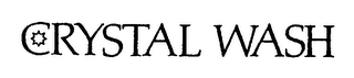 CRYSTAL WASH