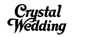 CRYSTAL WEDDING logo
