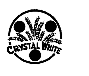 CRYSTAL WHITE logo