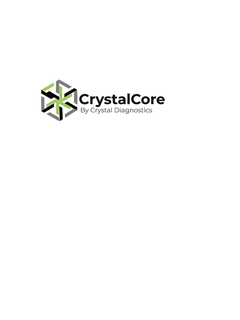 CRYSTALCORE BY CRYSTAL DIAGNOSTICS logo