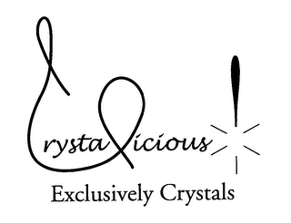 CRYSTALICIOUS! EXCLUSIVELY CRYSTALS logo