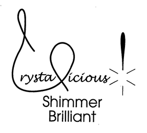 CRYSTALICIOUS! SHIMMER BRILLIANT logo