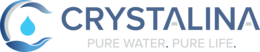 CRYSTALINA PURE WATER. PURE LIFE. logo