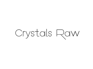 CRYSTALS RAW logo
