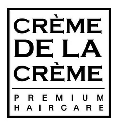 CRÈME DE LA CRÈME PREMIUM HAIRCARE logo